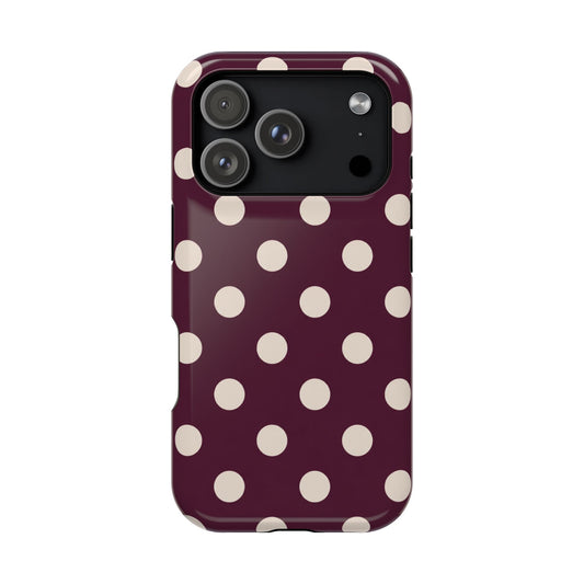 Rouge Polka MagSafe Case